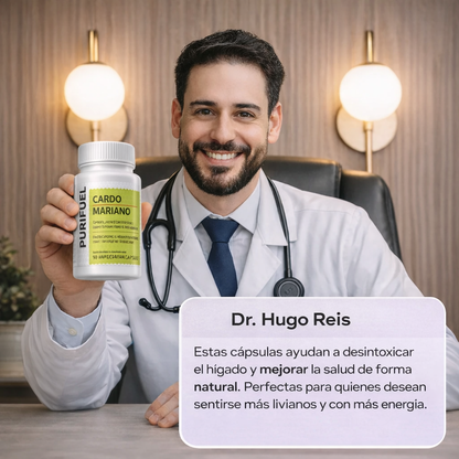 Purifuel™ Cardo Mariano Desintoxicación del Hígado y Limpieza de Colon