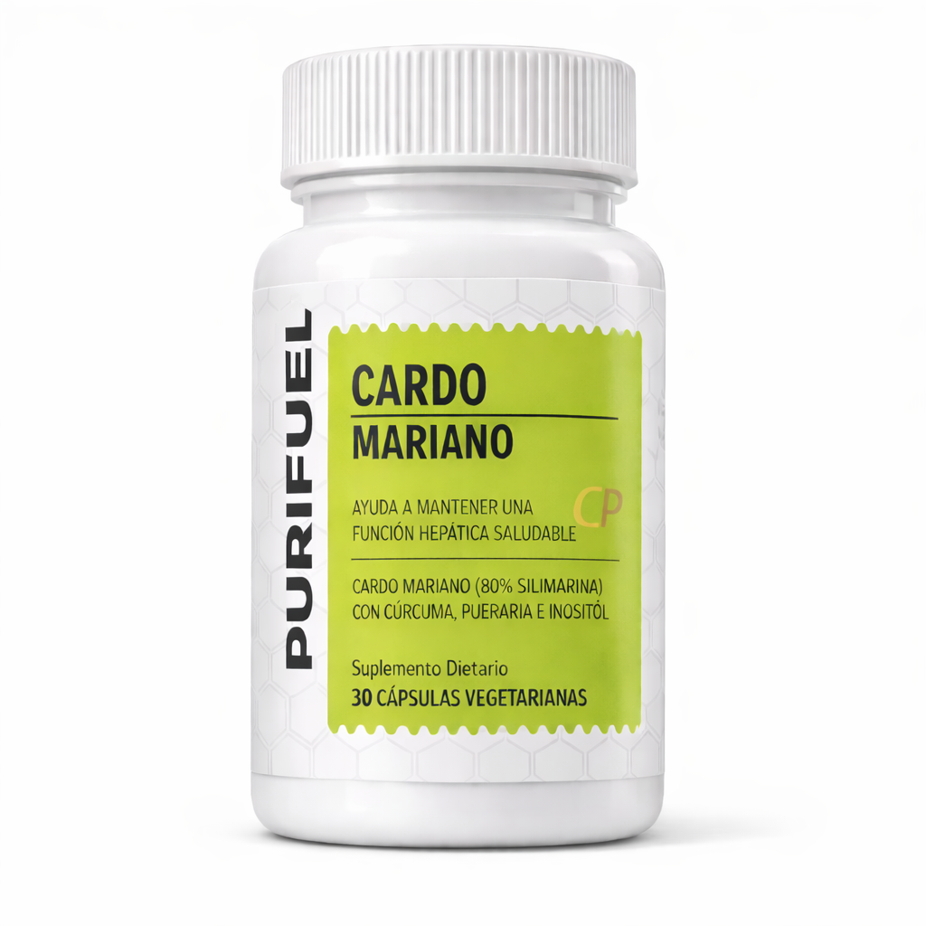 Purifuel™ Cardo Mariano Desintoxicación del Hígado y Limpieza de Colon