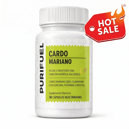 Purifuel™ Cardo Mariano Desintoxicación del Hígado y Limpieza de Colon